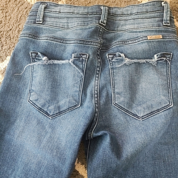 KanCan Truly High Rise Ankle Skinny Distressed Jeans Size 27 - Picture 5 of 7